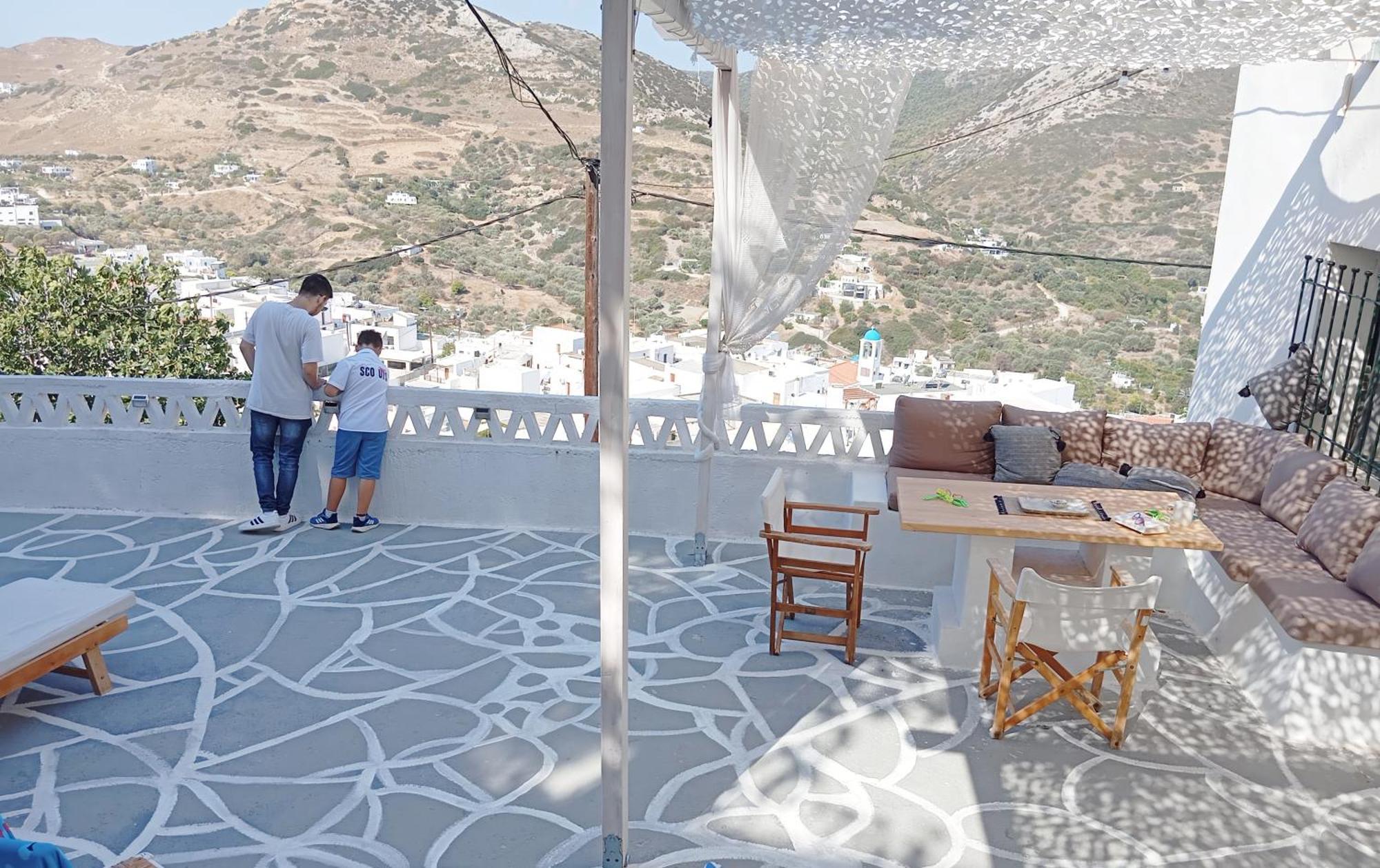 Vasiliki Skyros Castle View Villa ภายนอก รูปภาพ
