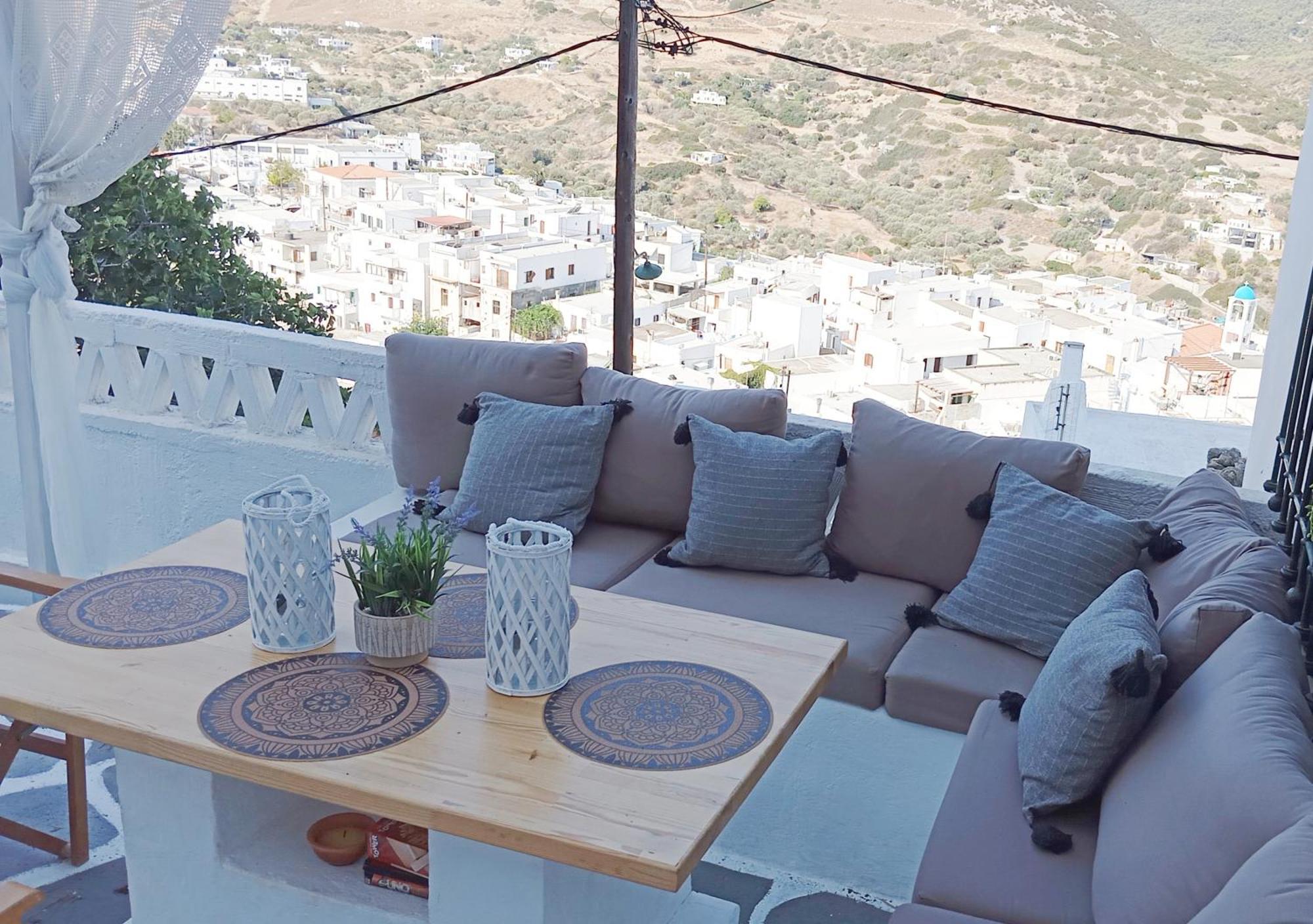 Vasiliki Skyros Castle View Villa ภายนอก รูปภาพ